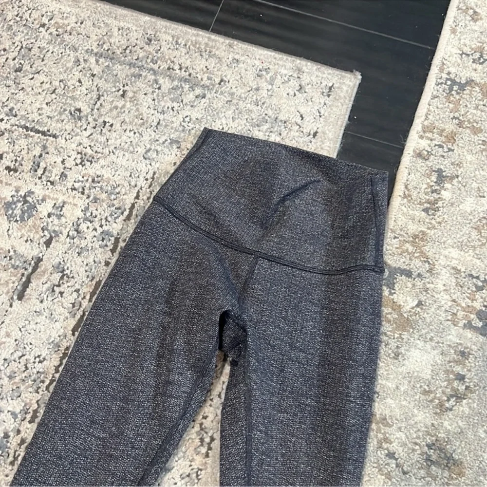 Lululemon Align High-Rise Leggings in Heathered Gray